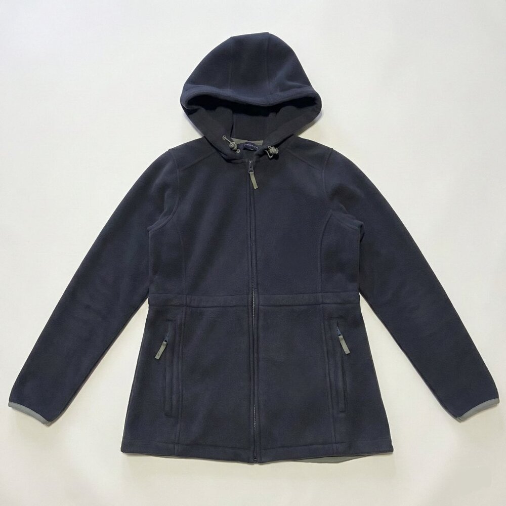 Lands’ End Blue Zip-Up Hoodie – XS